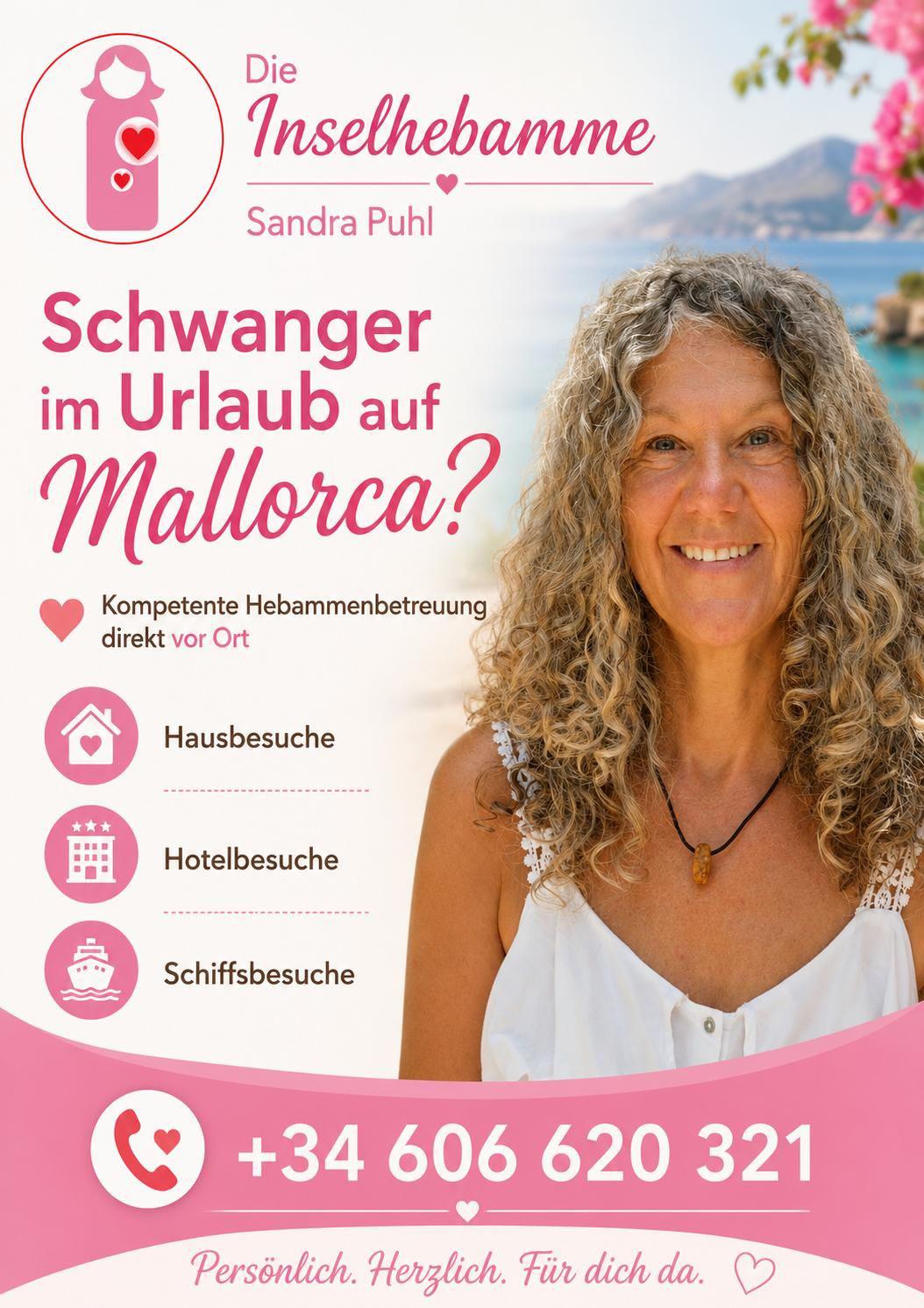Urlaubsflyer - Inselhebamme - neu